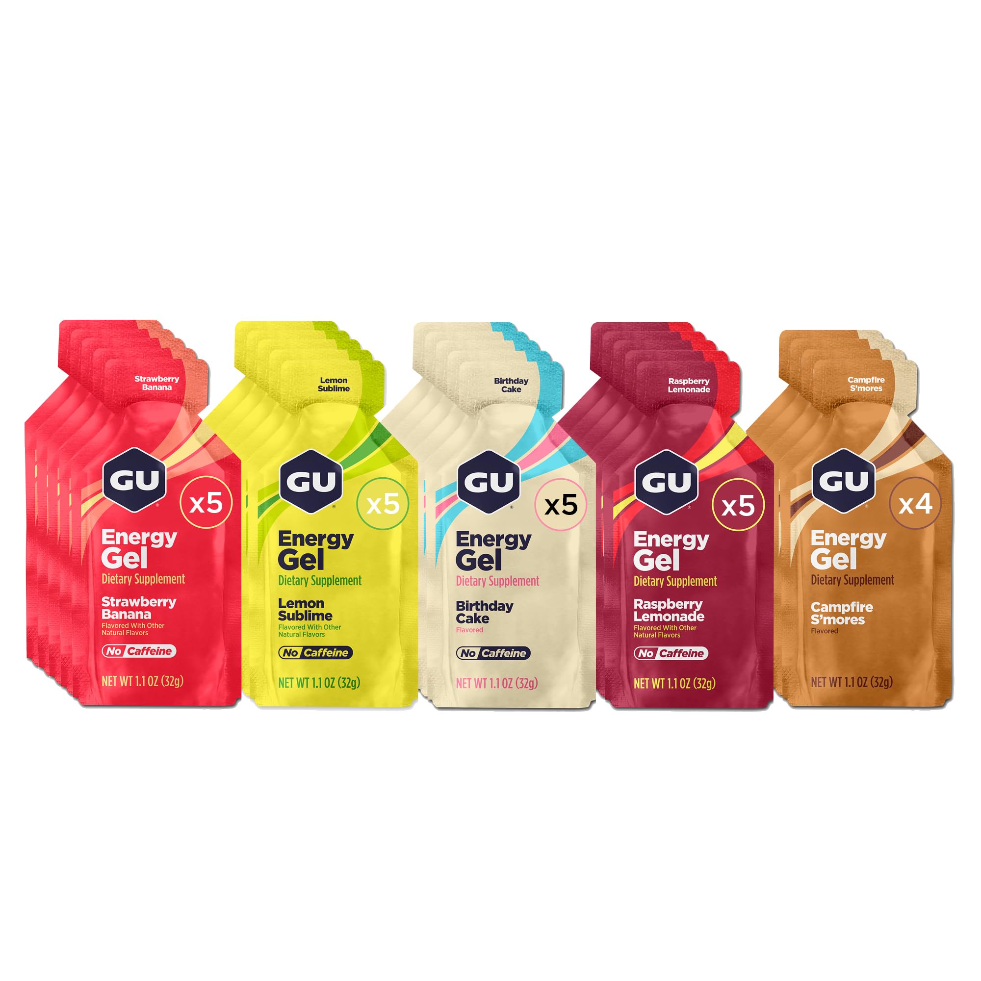 GU Energy Gel Original Caffeine-Free Mix


