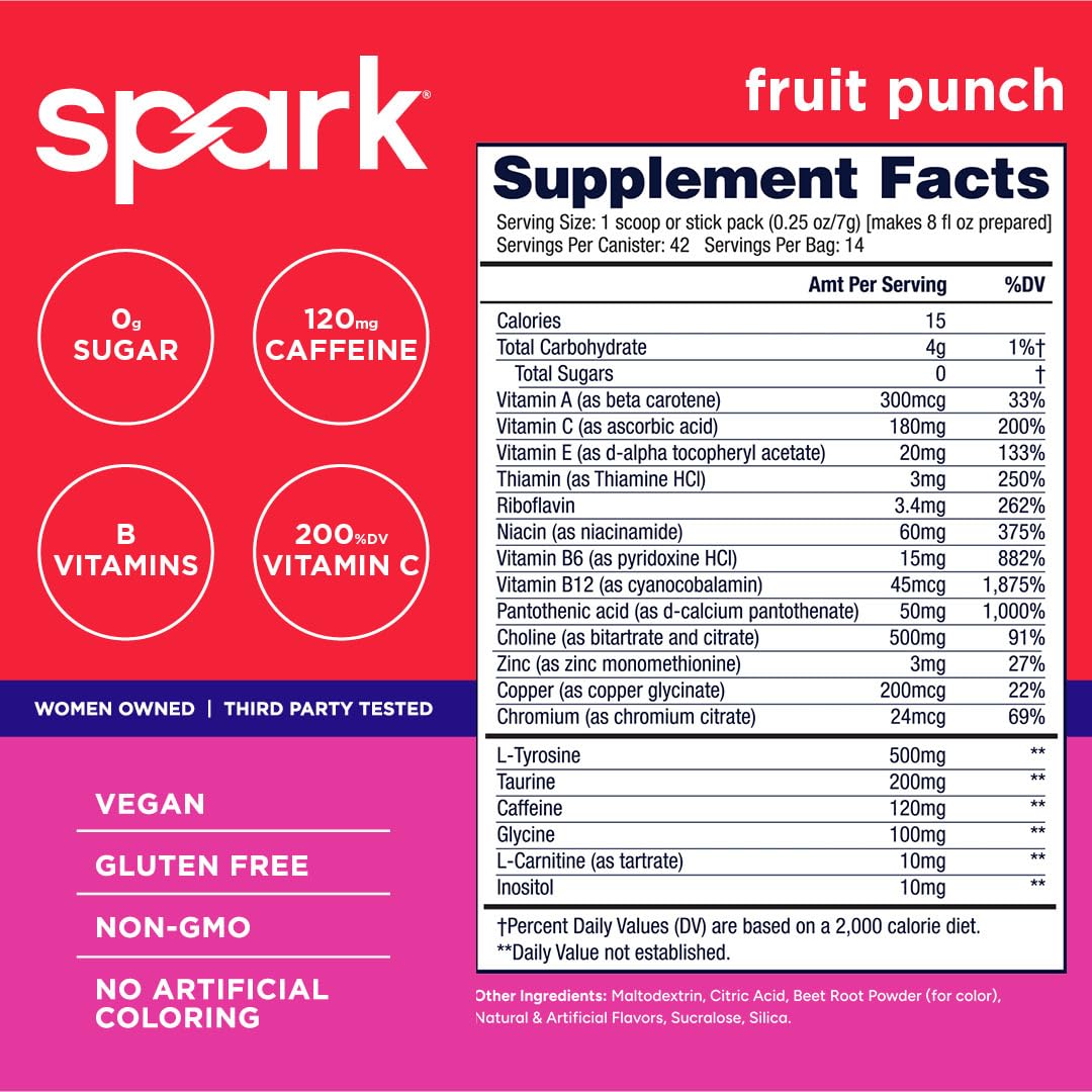 AdvoCare Spark Energy Drink Mix | Sugar-Free Caffeine Boost

