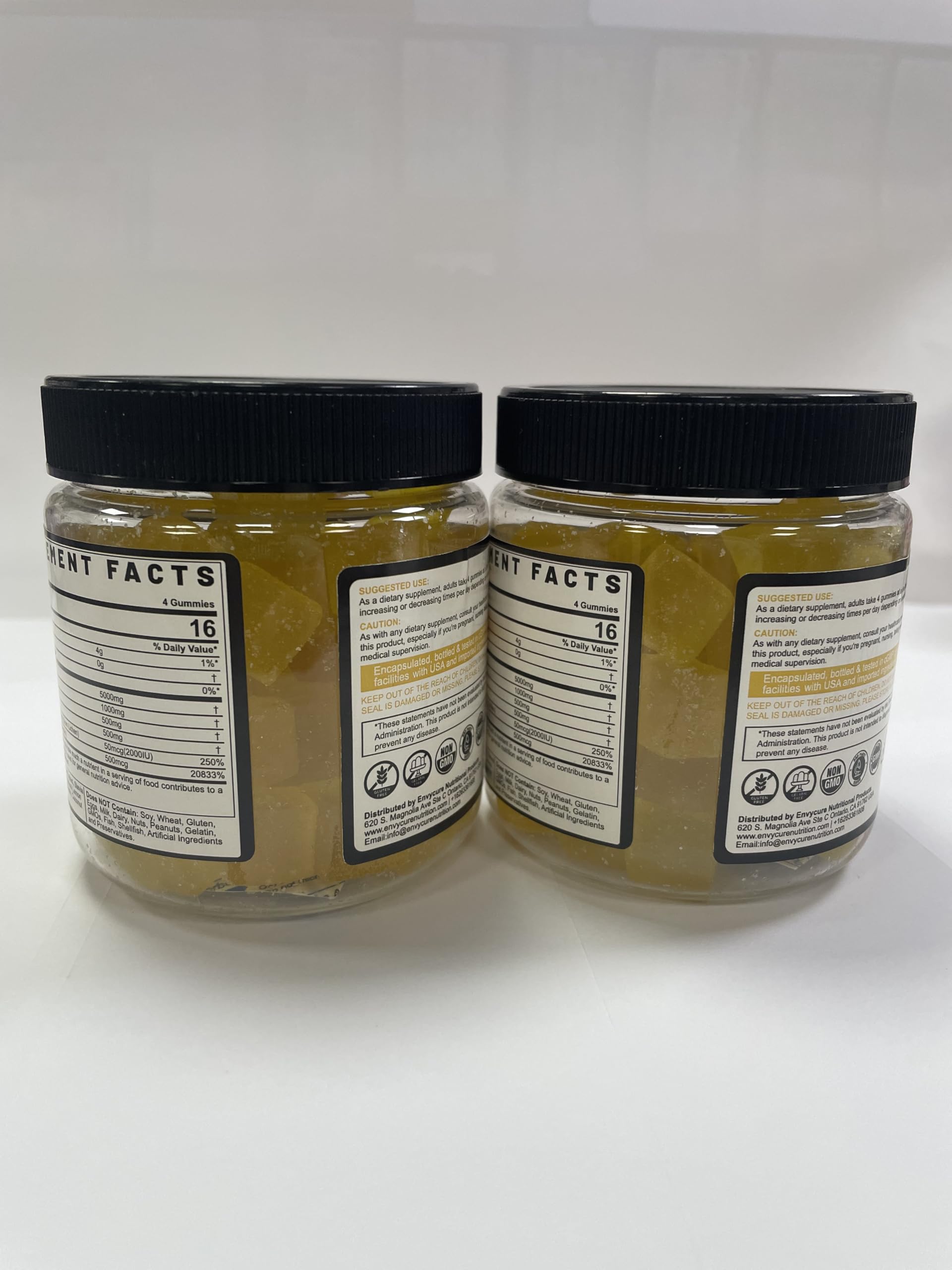 Creatine Monohydrate Gummies with BCAA & Collagen – Lemon

