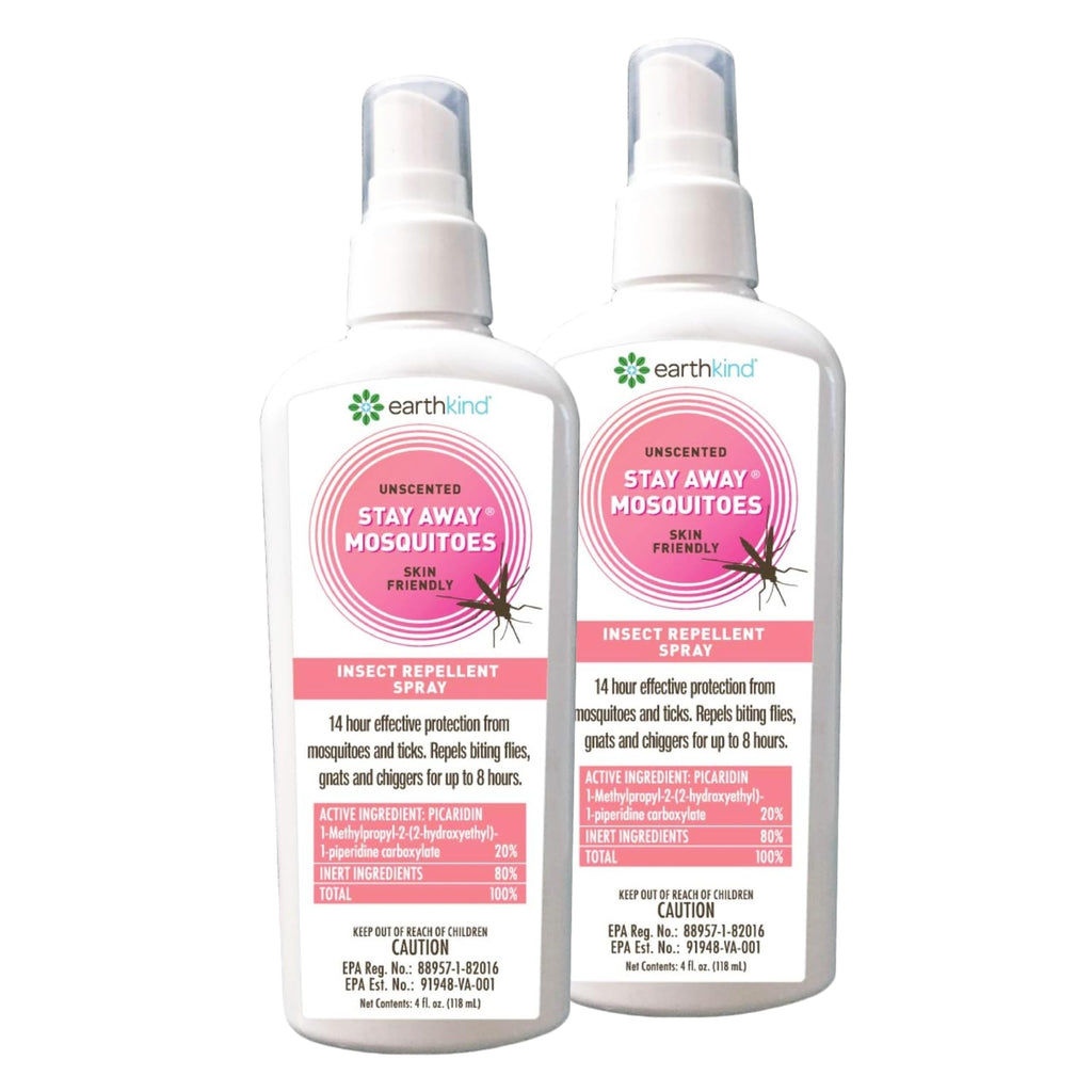 EarthKind Stay Away Mosquito Repellent - Unscented Picaridin

