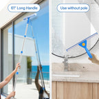 Window Cleaning Kit Collapsible Bucket Interchangeable Heads

