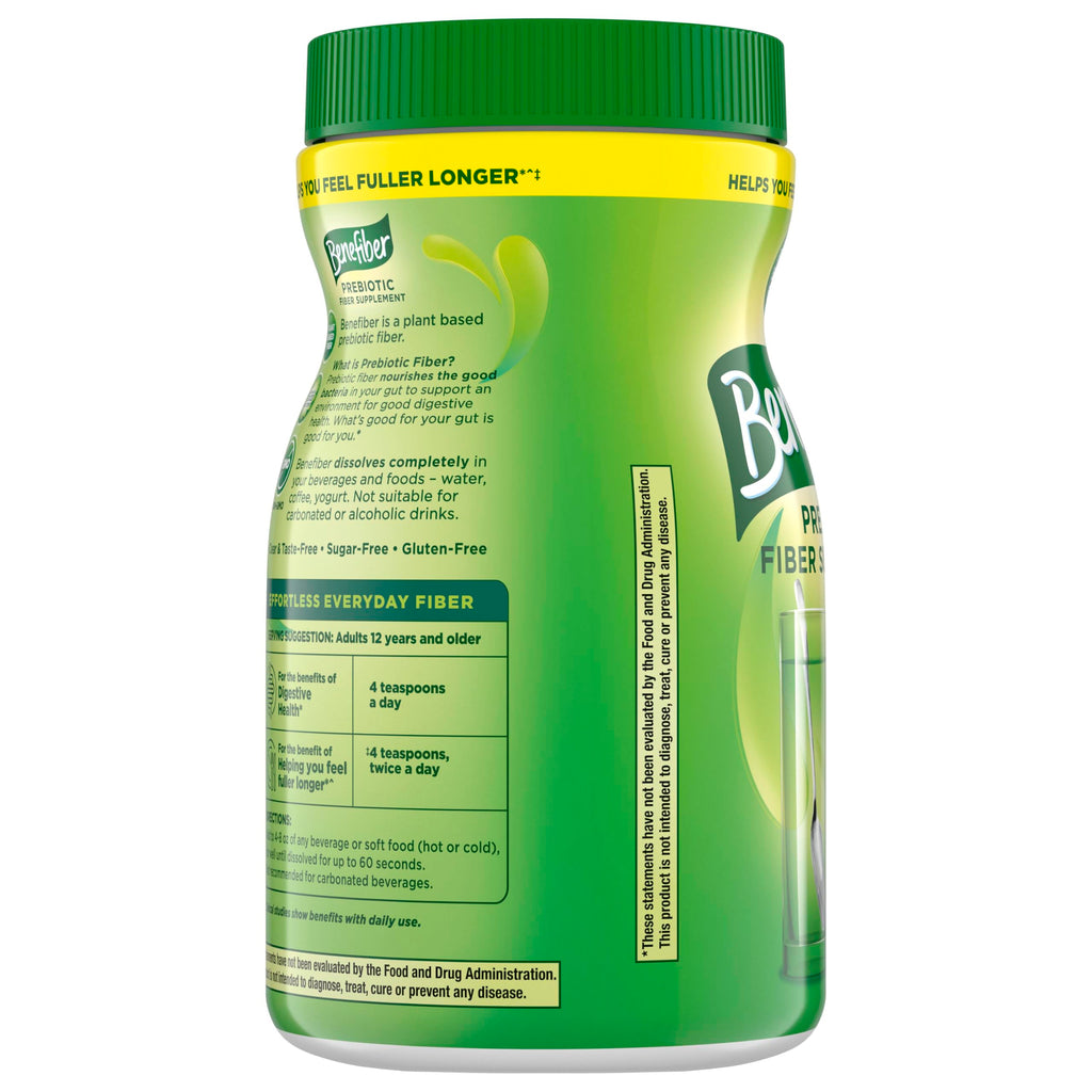 Benefiber Prebiotic Fiber Powder for Digestive Health

