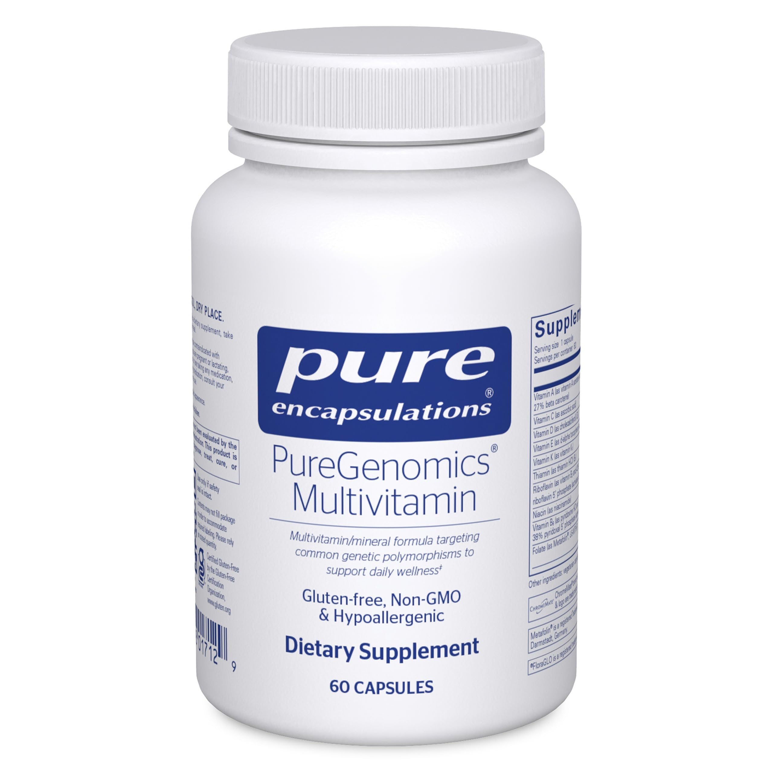 PureGenomics Multivitamin by Pure Encapsulations

