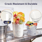 Clear Plastic Cups with Lids & Straws – BPA-Free

