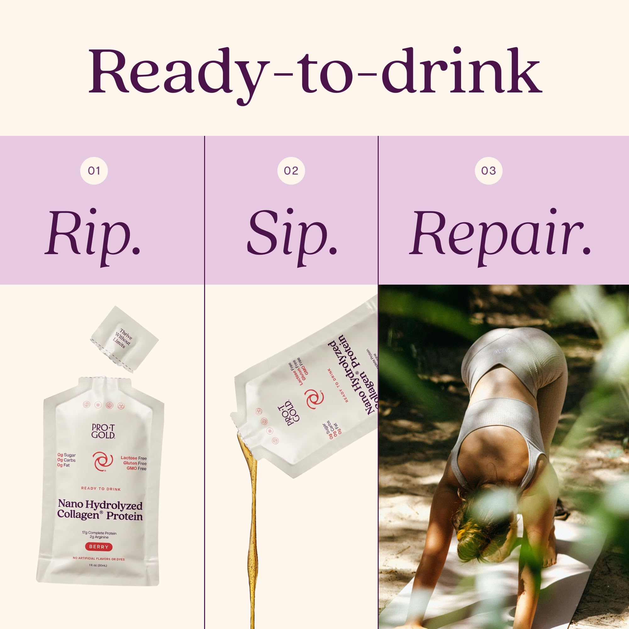 ProT Gold Liquid Collagen Protein Shot | Complete Protein


