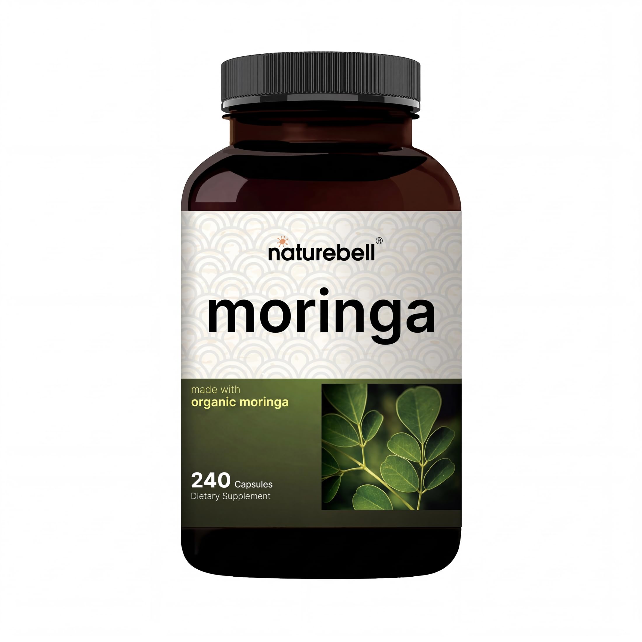 NatureBell Moringa 800 mg Capsules for Immune Support

