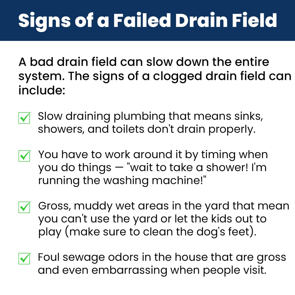 Drain Field Cleaner Tablets by Dr. Pooper

