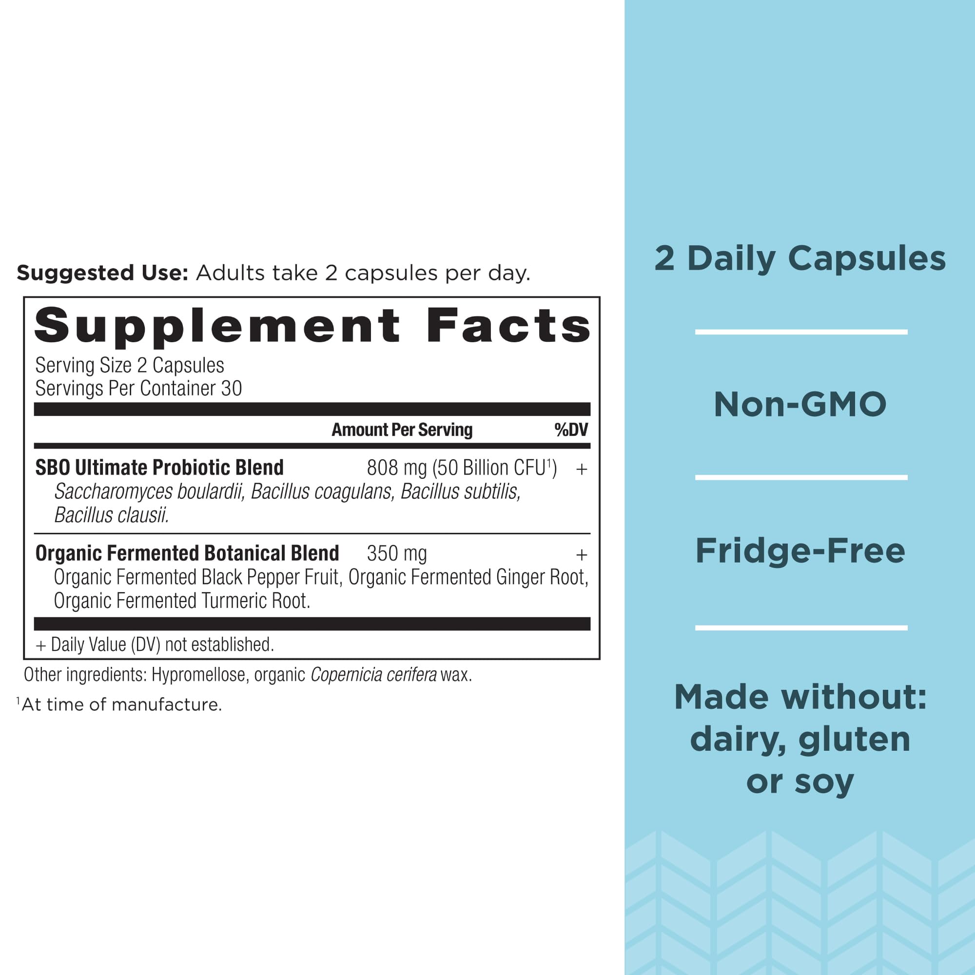 Ancient Nutrition SBO Probiotics Ultimate Probiotic

