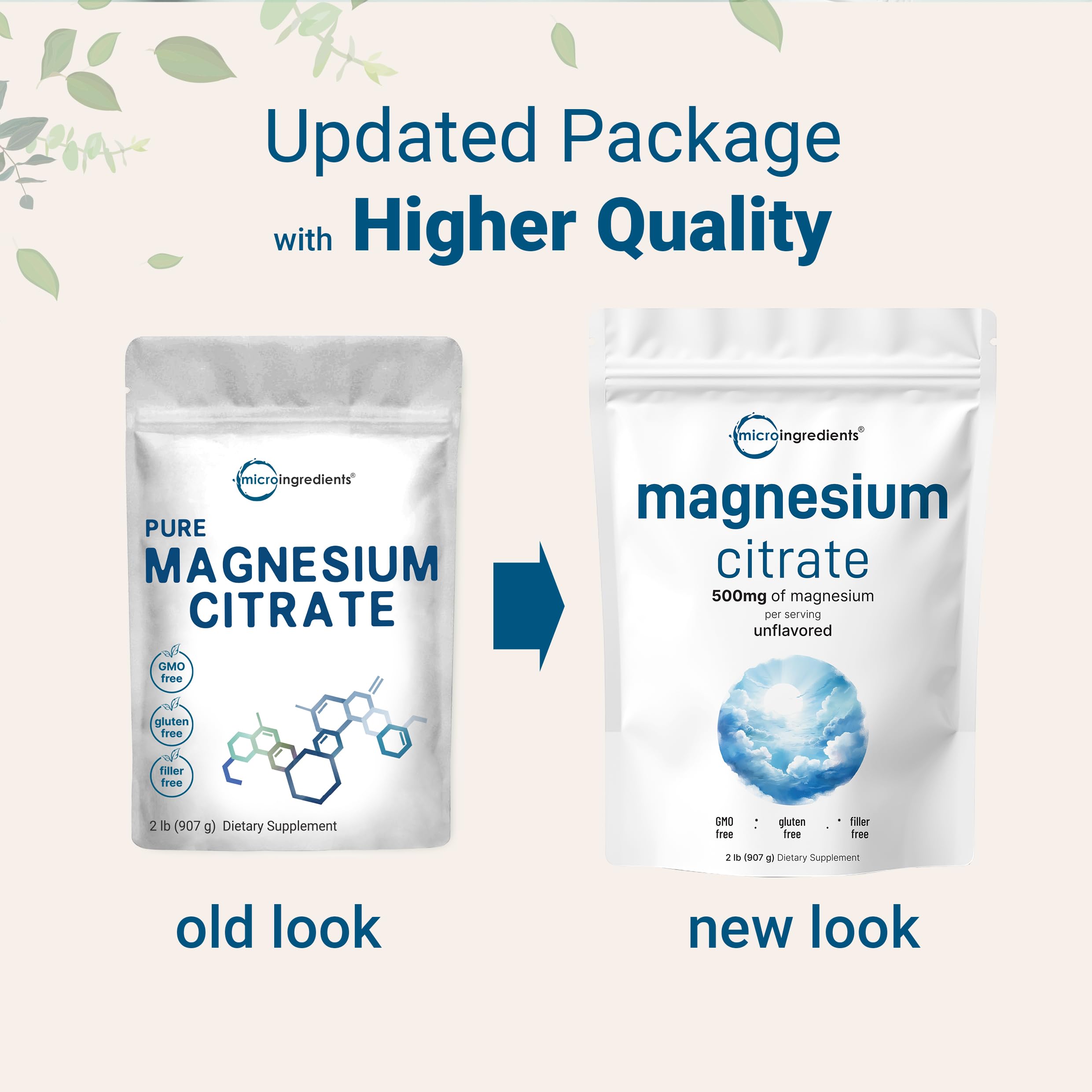 Magnesium Citrate Powder Supplement | Daily Mineral Support

