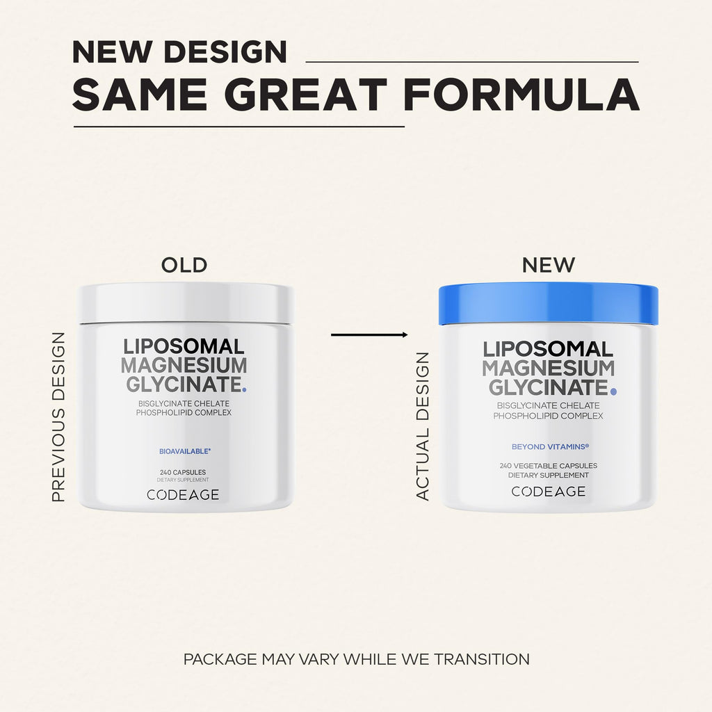 Codeage Liposomal Magnesium Glycinate with BioPerine

