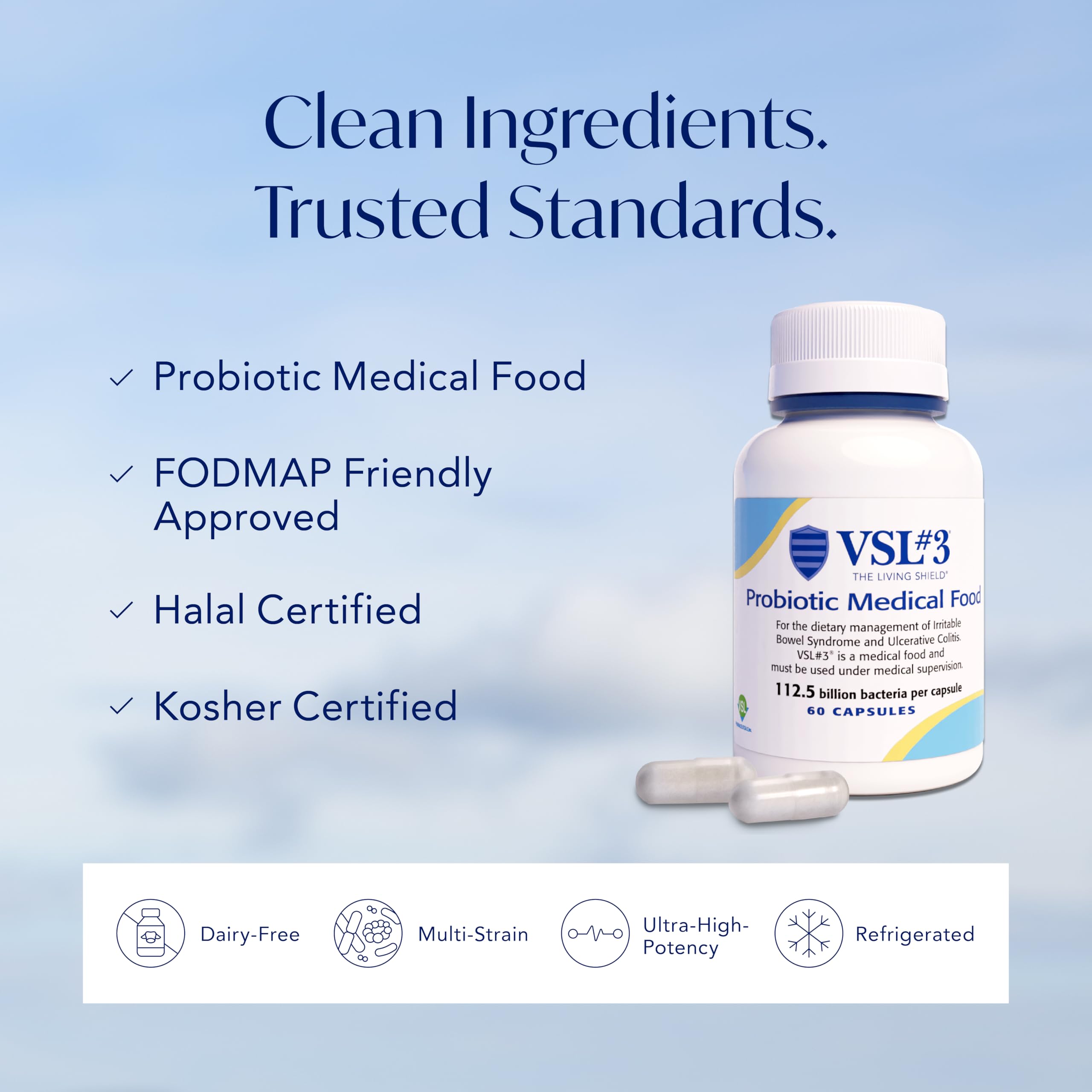 VSL#3 Probiotics for Digestive Health - Multi-Strain

