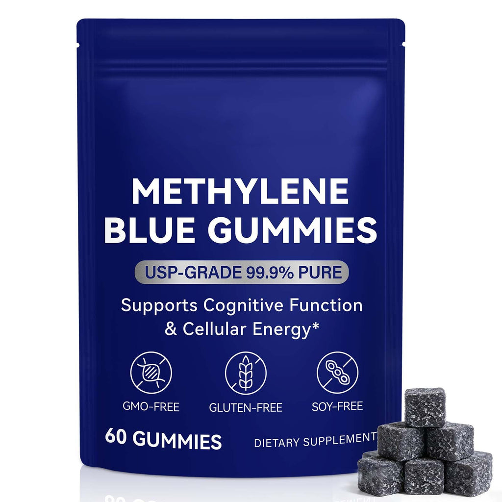 Methylene Blue Gummies for Cognitive Support - Vegan

