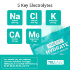 TRULABS Hydrate Electrolyte Drink Mix – Sugar-Free On-the-Go


