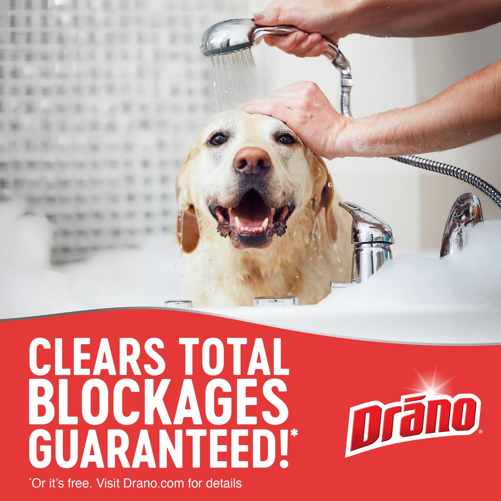 Drano Max Gel Drain Clog Remover & Cleaner | Fast-Acting

