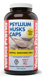Yerba Prima Psyllium Husk Capsules - Natural Fiber


