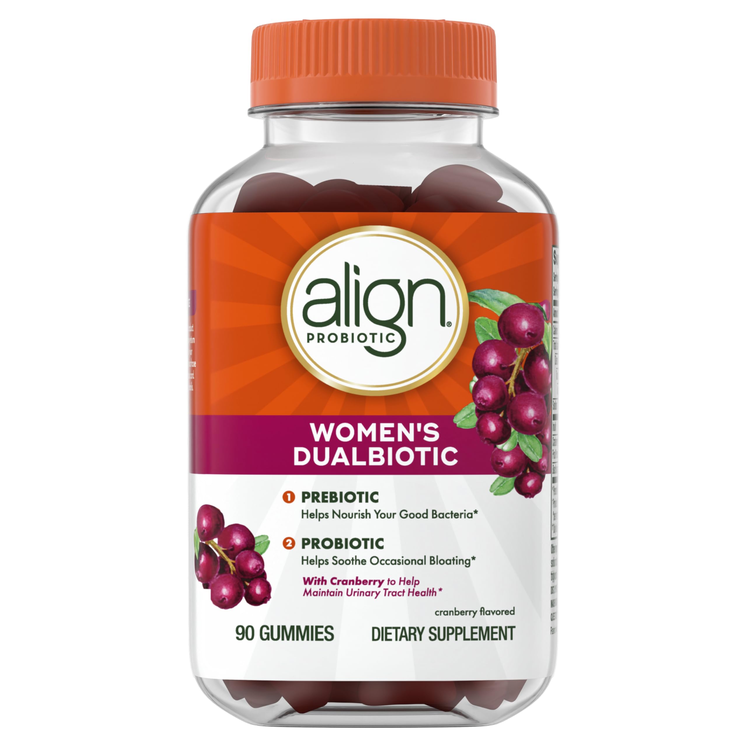 Align Probiotic Women’s Dualbiotic with Cranberry

