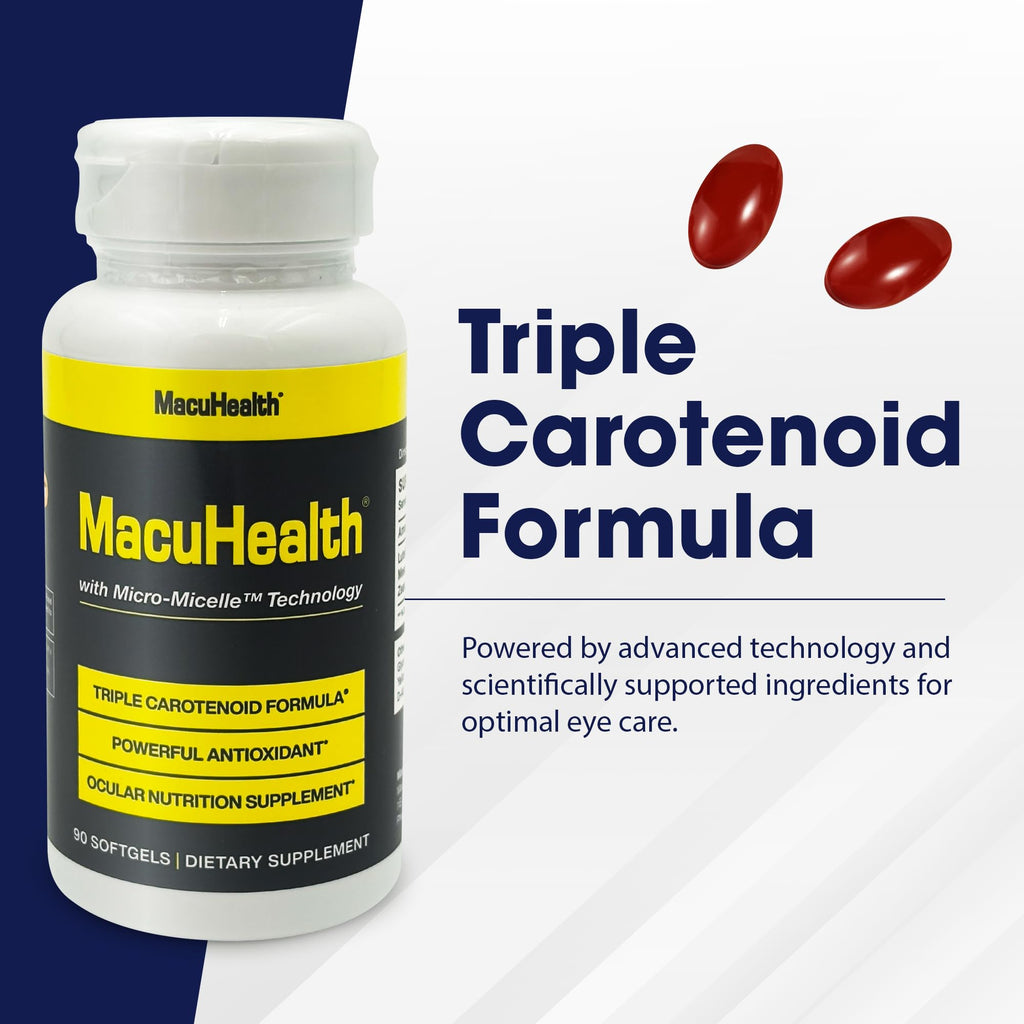 MacuHealth Eye Vitamins - Advanced Eye Health Formula

