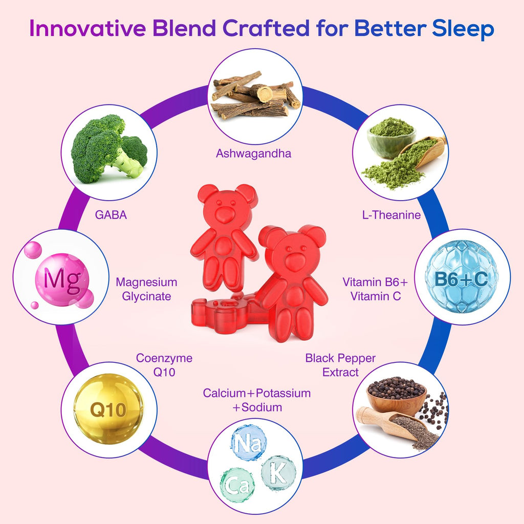 Magnesium Glycinate Gummies with L-Theanine & GABA


