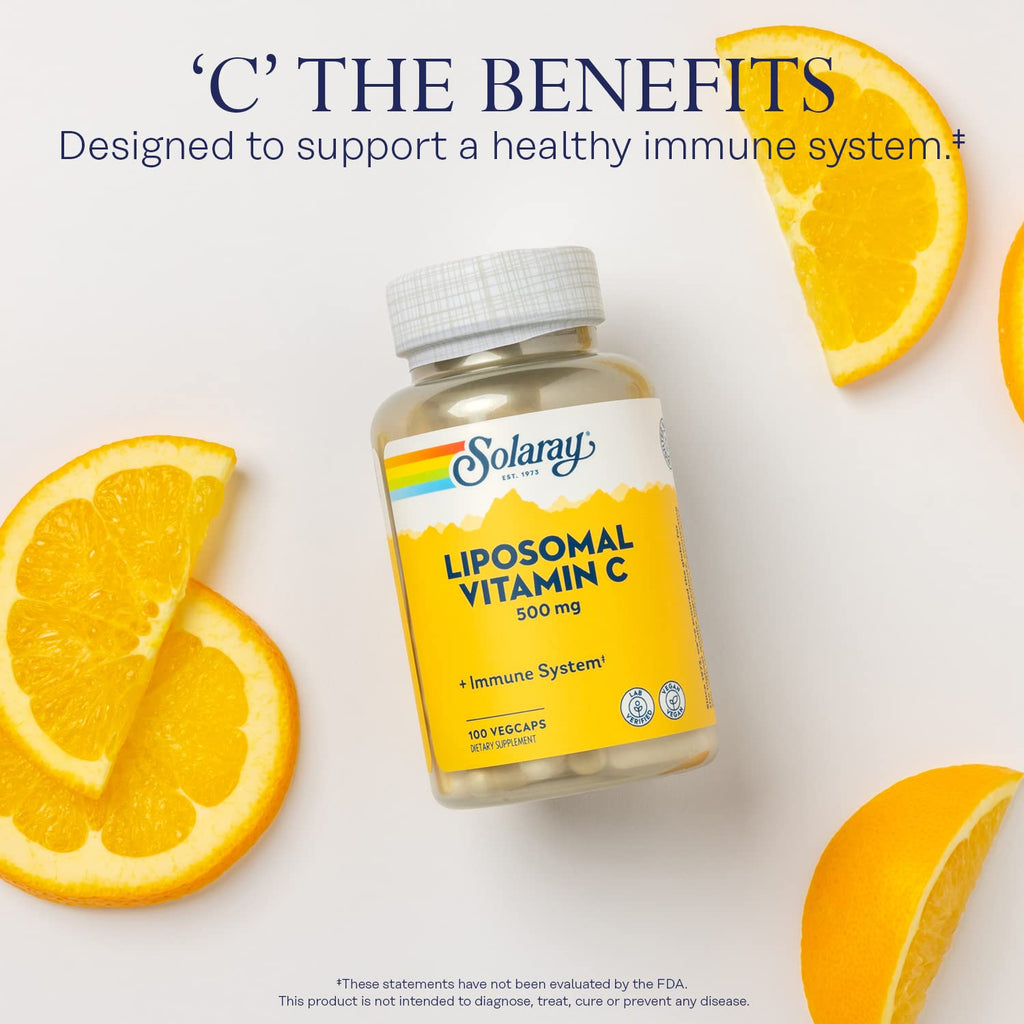 Solaray Liposomal Vitamin C for Immune Support

