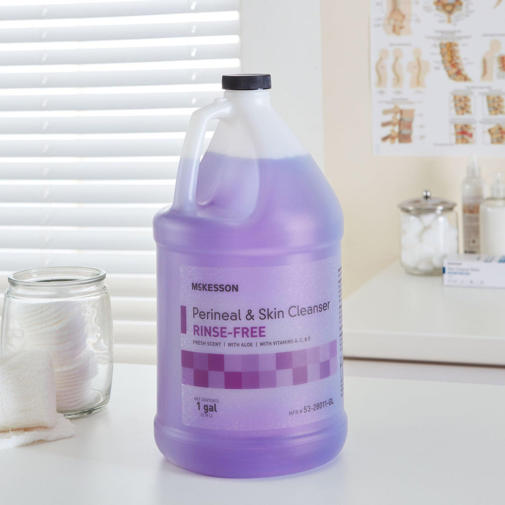 McKesson Perineal Skin Cleanser with Aloe – Rinse-Free Wash


