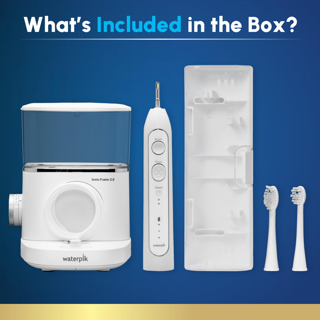 Waterpik Sonic-Fusion Toothbrush with Water Flosser

