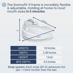 SnoreLessNow Anti-Snore Mouth Guard | FDA Cleared

