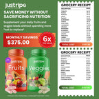 Fruits & Veggies Capsule Supplement by Just Ripe Nutrition

