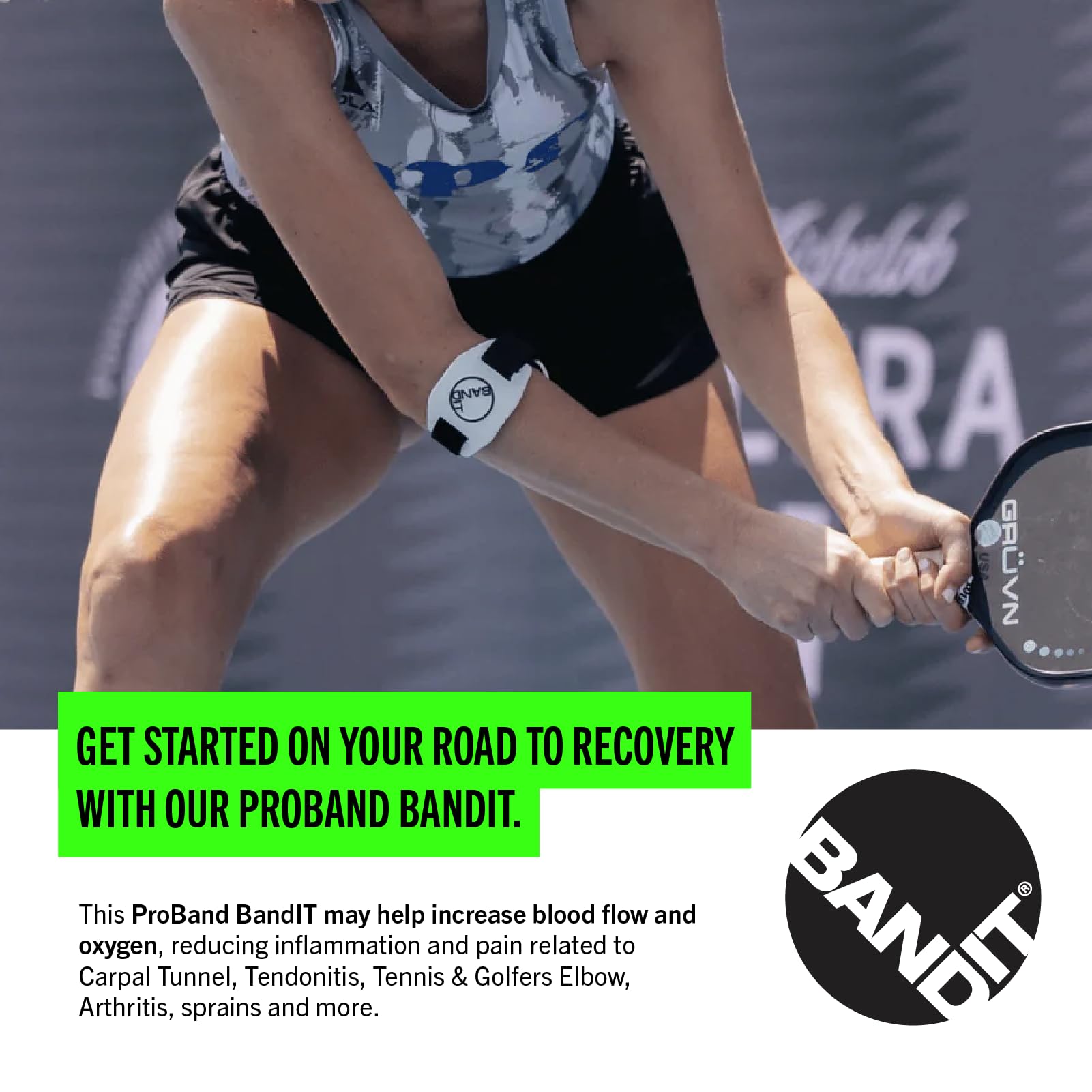 ProBand BandIT Arm Band - Elbow & Forearm Pain Relief

