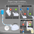 OOCOME Urinal Bottle for Men | Spill-Proof 2000 ml

