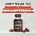 Effective Nutra Mushroom Gummies - Focus & Immunity

