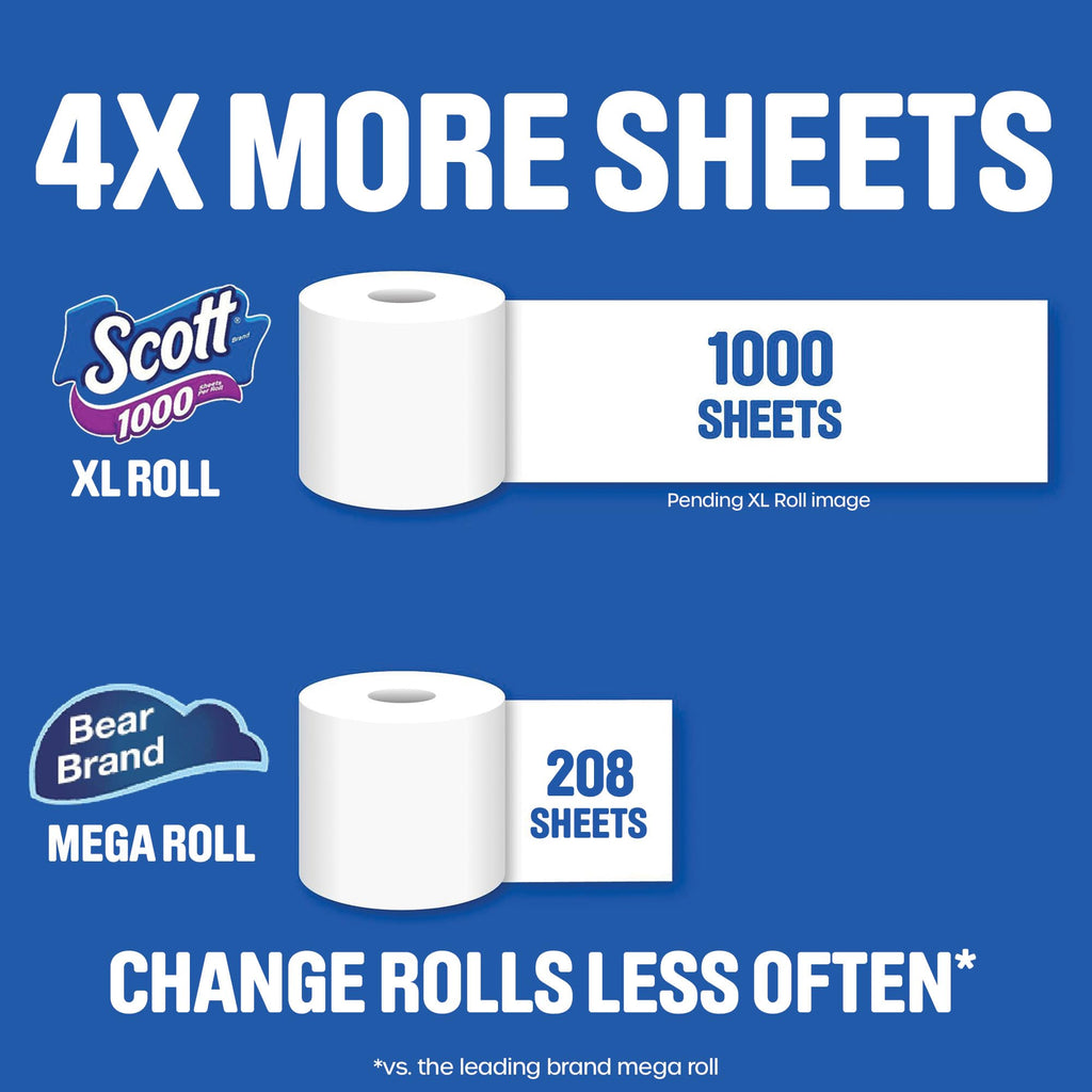 Toilet Paper Scott 1-Ply Septic-Safe

