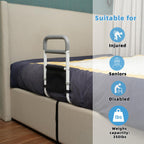 Bed Rail Assist for Seniors with Non-Slip Grip | Easy Install

