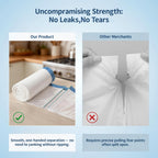 Trash Bags - Heavy-Duty Drawstring Leakproof

