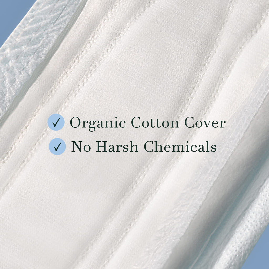 Rael Incontinence Pads for Women - Organic Cotton Cover

