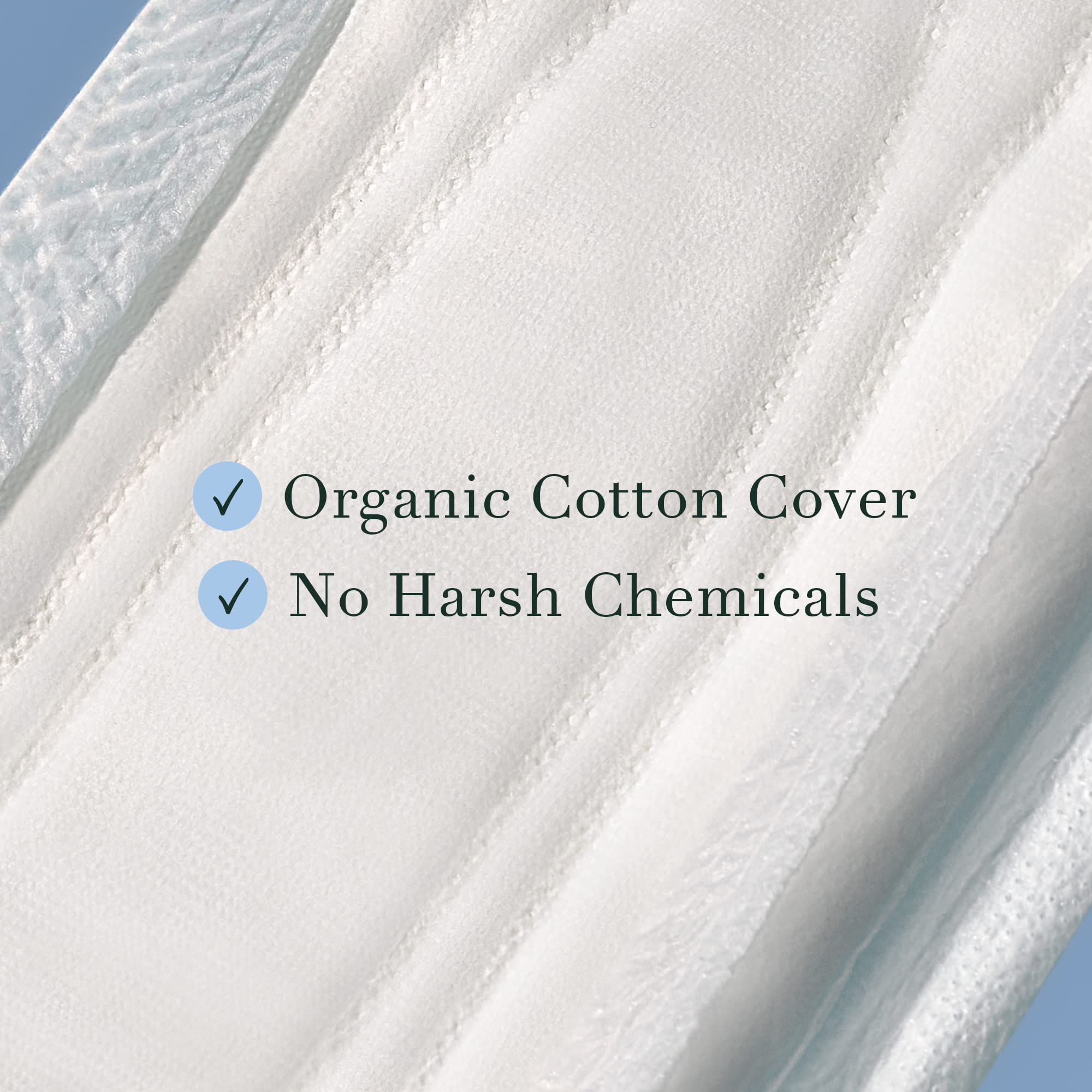 Rael Incontinence Pads for Women - Organic Cotton Cover

