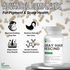 Gray Hair Rescind with Catalase - Hair Vitamins


