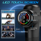 TOLOCO Massage Gun Deep Tissue Percussion – 7 Speeds

