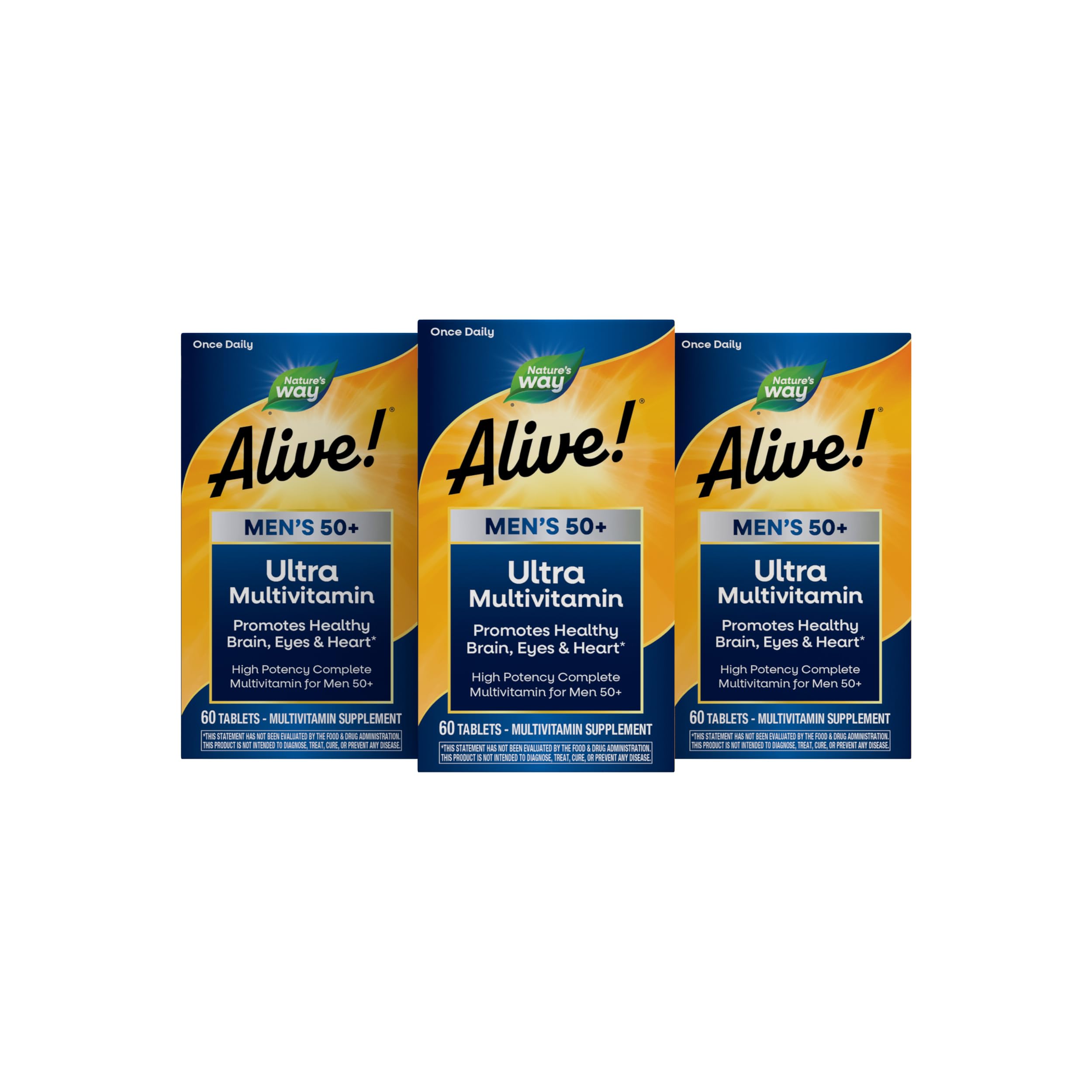 Nature's Way Alive! Ultra Potency Multivitamin for Men 50+