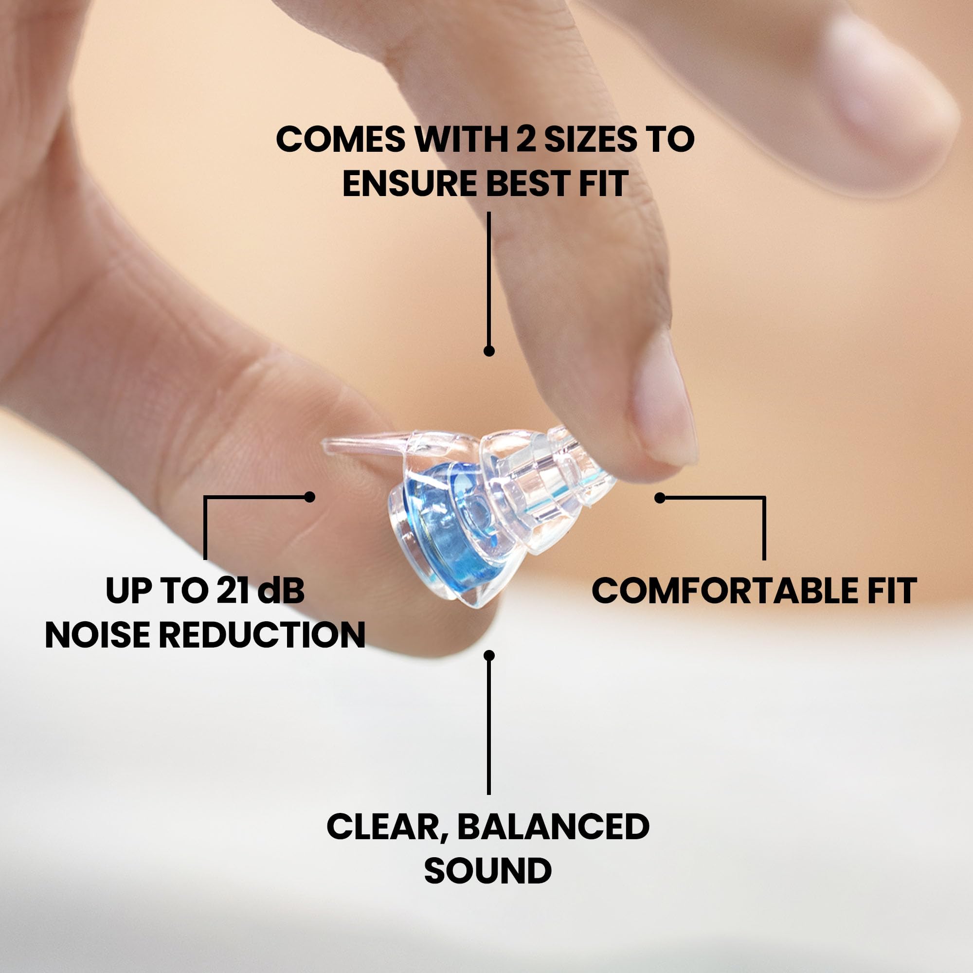 Eargasm High Fidelity Earplugs for Concerts

