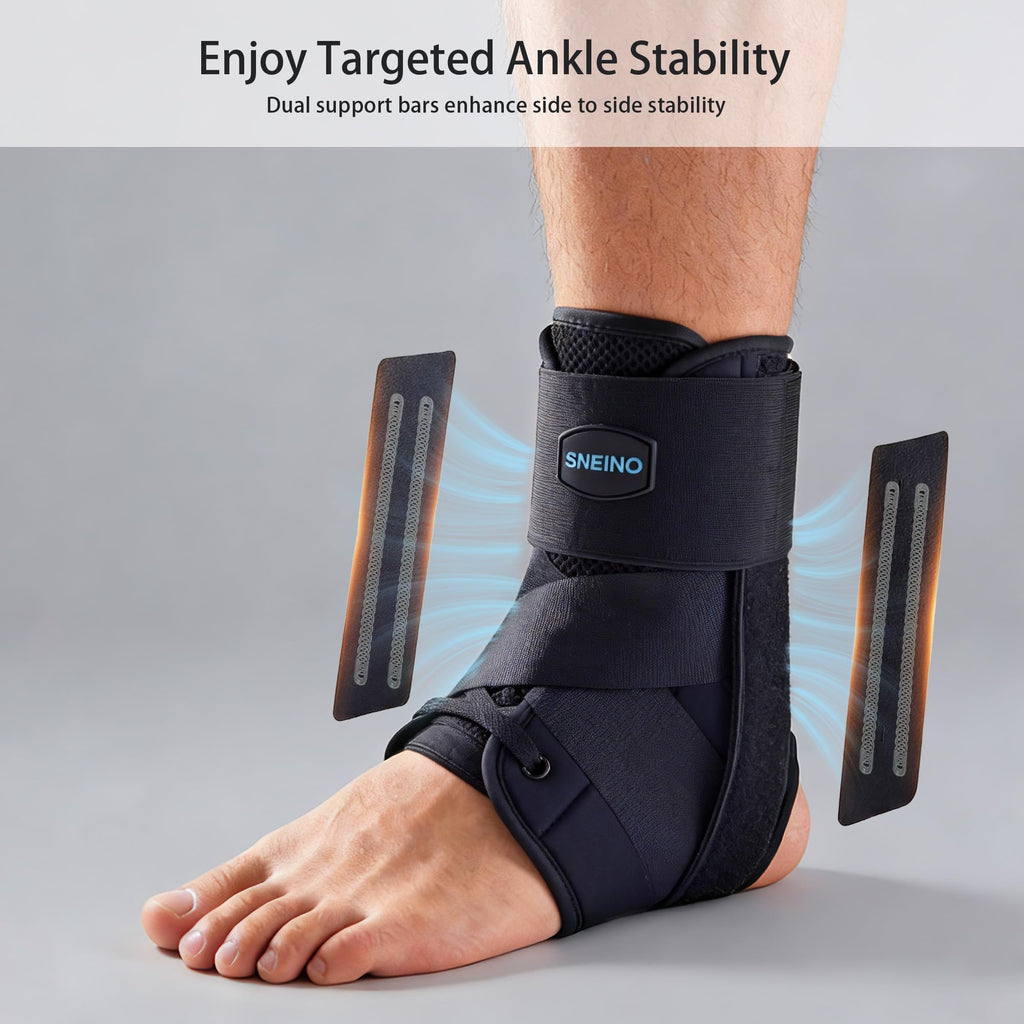 SNEINO Ankle Brace - Stable Support for Injury Recovery

