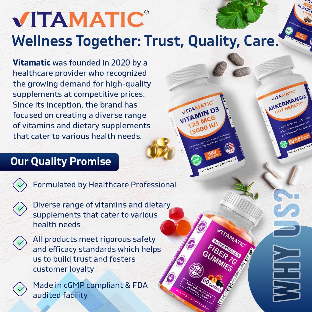 Vitamatic Akkermansia Muciniphila Gut Health Supplement

