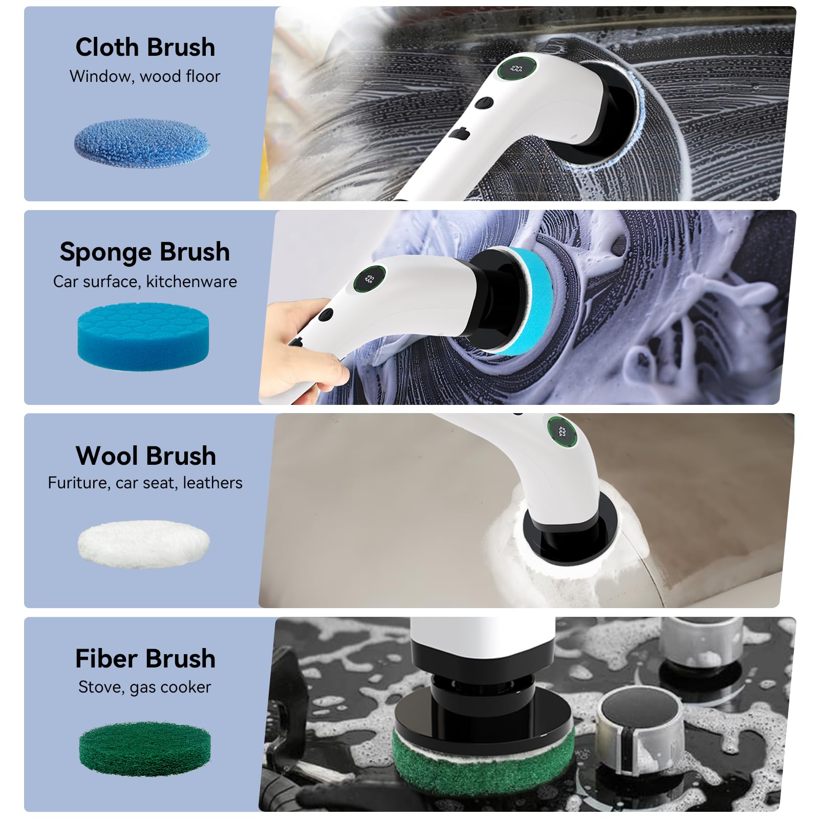 Swyprrix Electric Spin Scrubber Cordless Bathroom IPX7


