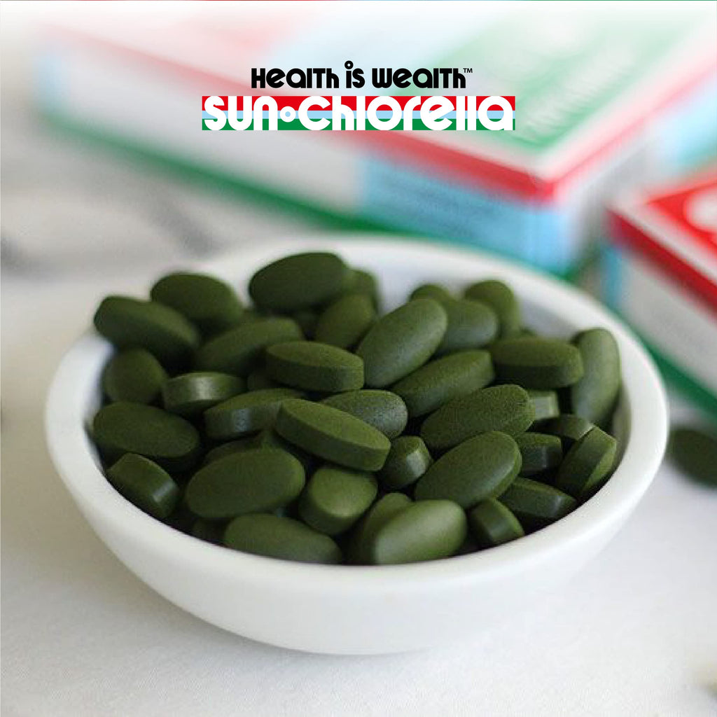 Sun Chlorella Greens Algae Superfood for Immune & Gut Health

