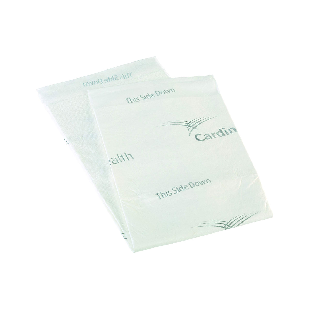 Cardinal Health Wings Premium Underpads White Absorbency


