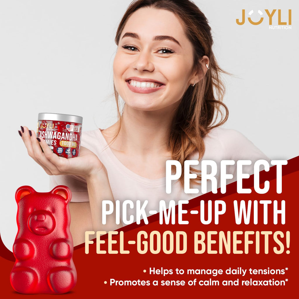 JOYli Ashwagandha Gummies for Sleep and Stress

