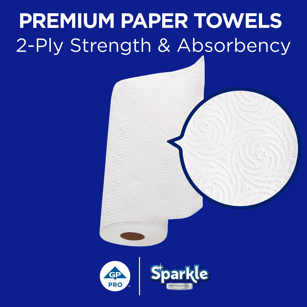 GP PRO Sparkle 2-Ply Perforated Kitchen Towels

