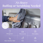 Therapy Stainless Steel Cleaner and Polish Lavender Scent

