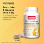Jarrow Formulas Glucosamine Chondroitin MSM Capsules for Joints

