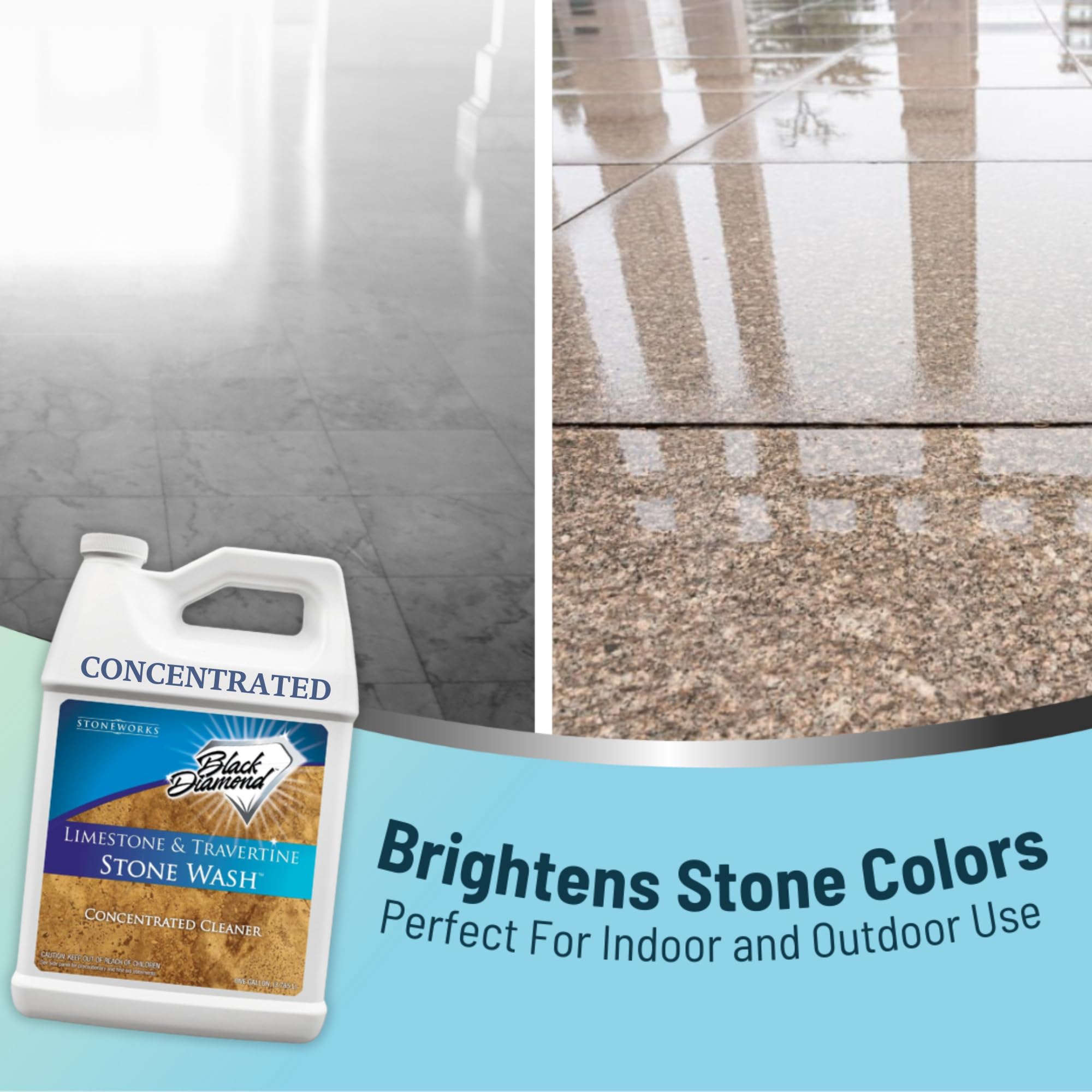 Natural Stone Cleaner - Black Diamond for Limestone

