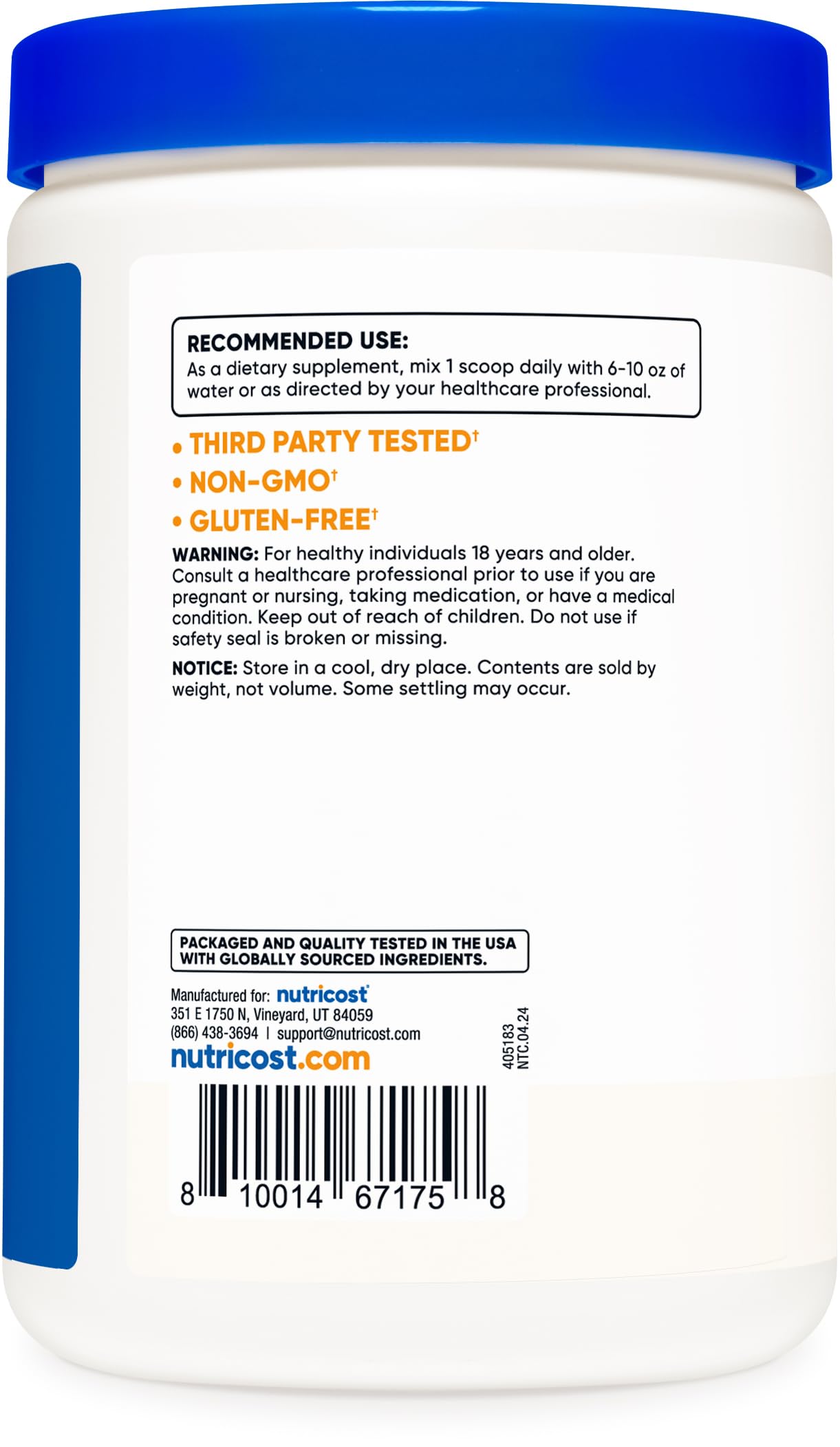 Nutricost Inositol Powder

